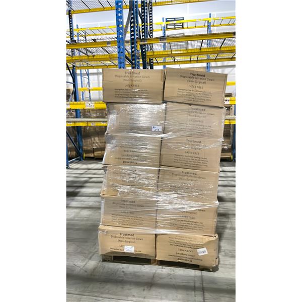 PALLET OF LATEX FREE NON MEDICAL / NON SURGICAL DISPOSABLE PROTECTIVE CLOTHING *IN BOX*