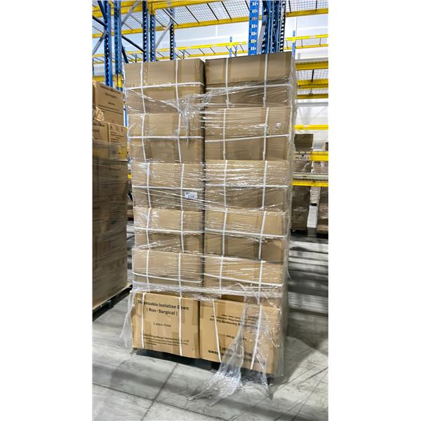PALLET OF LATEX FREE NON MEDICAL / NON SURGICAL DISPOSABLE PROTECTIVE CLOTHING *IN BOX*
