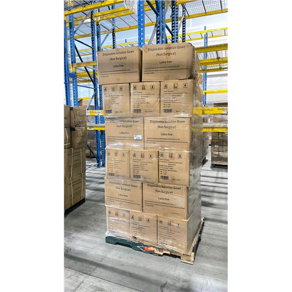 PALLET OF LATEX FREE NON MEDICAL / NON SURGICAL DISPOSABLE PROTECTIVE CLOTHING *IN BOX*