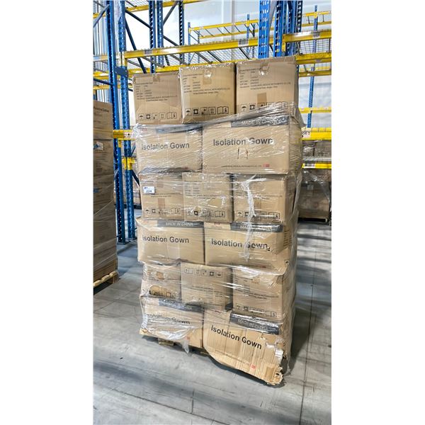 PALLET OF LATEX FREE NON MEDICAL / NON SURGICAL DISPOSABLE PROTECTIVE CLOTHING *IN BOX*