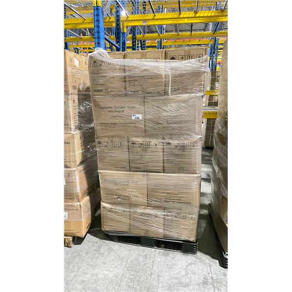 PALLET OF LATEX FREE NON MEDICAL / NON SURGICAL DISPOSABLE PROTECTIVE CLOTHING *IN BOX*