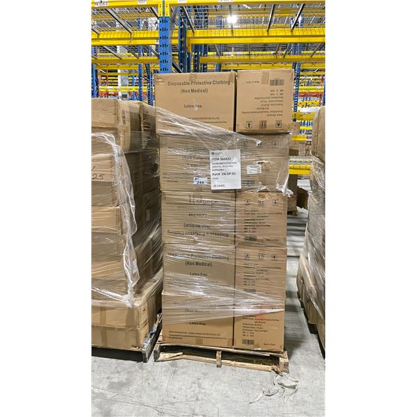 PALLET OF LATEX FREE NON MEDICAL / NON SURGICAL DISPOSABLE PROTECTIVE CLOTHING *IN BOX*