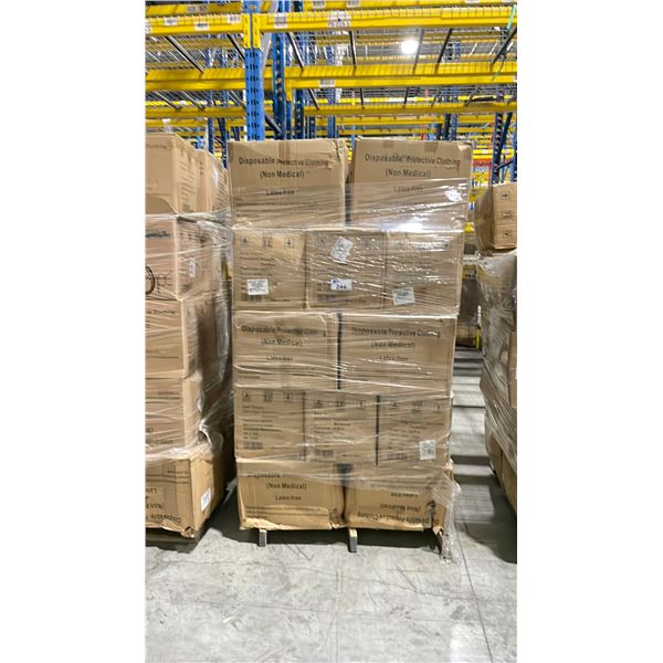 PALLET OF LATEX FREE NON MEDICAL / NON SURGICAL DISPOSABLE PROTECTIVE CLOTHING *IN BOX*