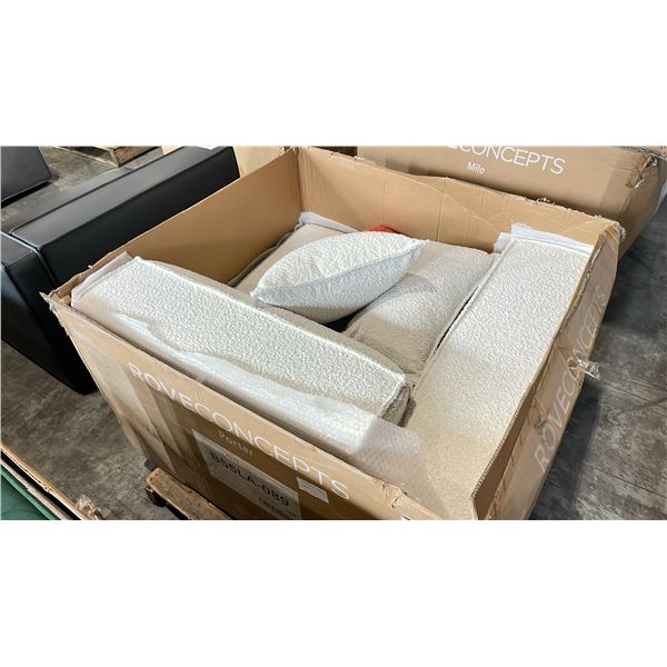 ROVE CONCEPTS DESIGNER PORTER TEDDY LEFT ARM CORNER SECTIONAL SECTION *IN BOX*