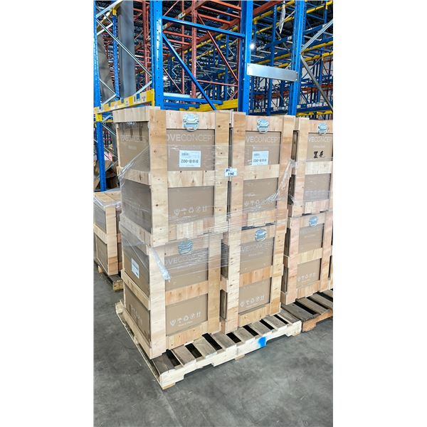 PALLET OF ROVE CONCEPTS DESIGNER ATHENA DESK PEDESTALS *MUST TAKE ALL ON PALLET*