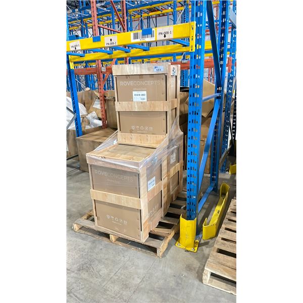 PALLET OF ROVE CONCEPTS DESIGNER ATHENA DESK PEDESTALS *MUST TAKE ALL ON PALLET*