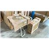 Image 5 : BAY OF ROVE CONCEPTS DESIGNER ASSORTED COFFEE TABLE, DINNING TABLE, & SIDE TABLE PARTS *MUST TAKE IN