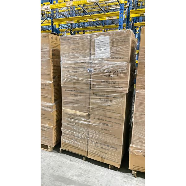 PALLET OF LATEX FREE NON MEDICAL / NON SURGICAL DISPOSABLE PROTECTIVE CLOTHING *IN BOX*