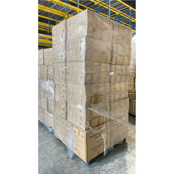 PALLET OF LATEX FREE NON MEDICAL / NON SURGICAL DISPOSABLE PROTECTIVE CLOTHING *IN BOX*