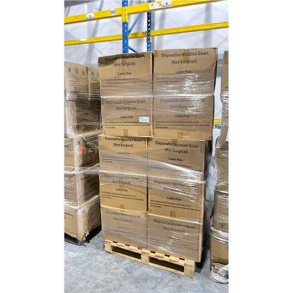 PALLET OF LATEX FREE NON MEDICAL / NON SURGICAL DISPOSABLE PROTECTIVE CLOTHING *IN BOX*