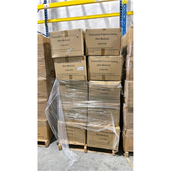 PALLET OF LATEX FREE NON MEDICAL / NON SURGICAL DISPOSABLE PROTECTIVE CLOTHING *IN BOX*