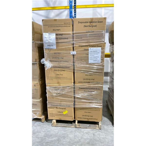 PALLET OF LATEX FREE NON MEDICAL / NON SURGICAL DISPOSABLE PROTECTIVE CLOTHING *IN BOX*