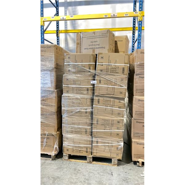 PALLET OF LATEX FREE NON MEDICAL / NON SURGICAL DISPOSABLE PROTECTIVE CLOTHING *IN BOX*