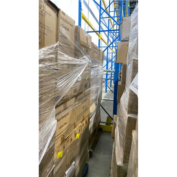 PALLET OF LATEX FREE NON MEDICAL / NON SURGICAL DISPOSABLE PROTECTIVE CLOTHING *IN BOX*