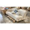 Image 2 : ROVE CONCEPTS DESIGNER REYA CURVED RIGHT ARM 2 SEAT SECTIONAL SECTION *DISPLAY ONLY, NOT IN BOX*