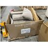 Image 2 : ROVE CONCEPTS DESIGNER BERLIN PLUSH VELVET DUSK ARMLESS SECTIONAL SECTION *IN BOX*