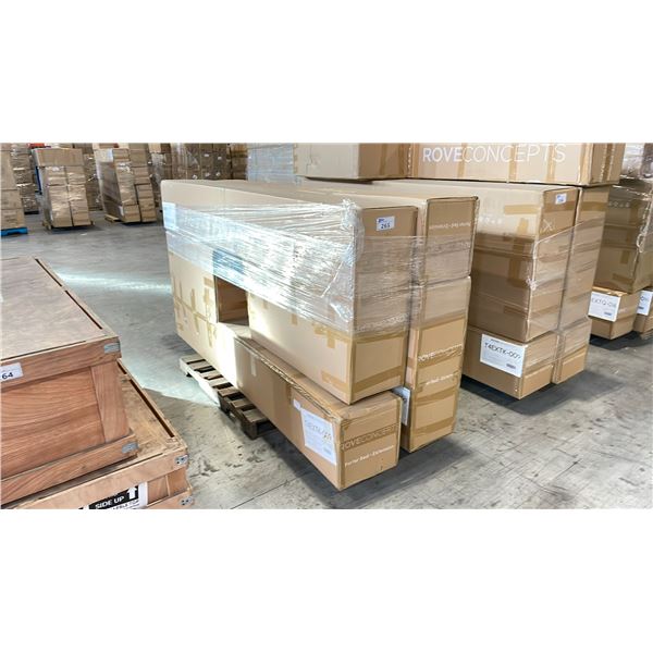PALLET OF ROVE CONCEPTS DESIGNER PORTER BED EXTENSION PARTS *IN BOX*