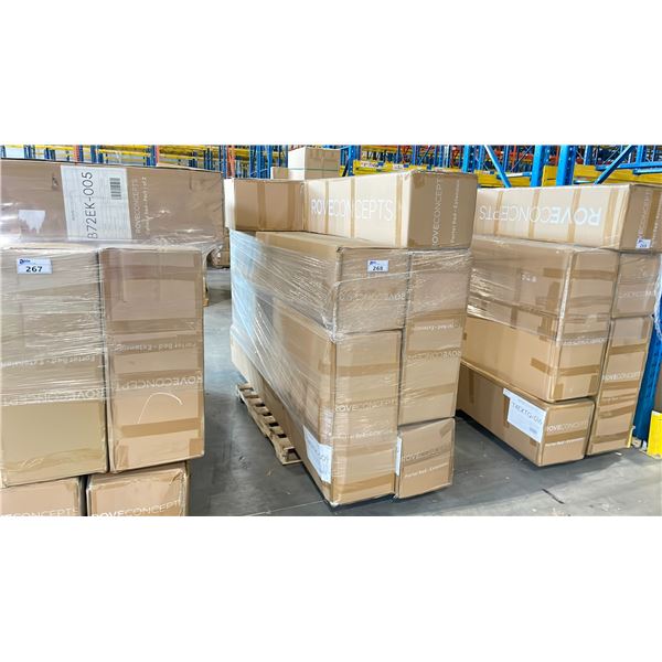 PALLET OF ROVE CONCEPTS DESIGNER PORTER BED EXTENSION PARTS *IN BOX*