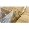 Image 4 : PALLET OF ROVE CONCEPTS DESIGNER ASSORTED ARLO DESK PARTS & SHELVING UNIT *IN BOX*