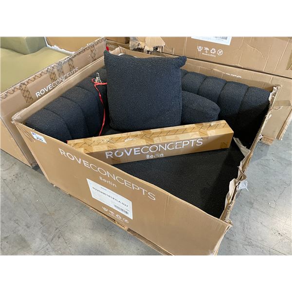 ROVE CONCEPTS DESIGNER BERLIN TEDDY LEFT ARM CORNER SECTIONAL SECTION *IN BOX*