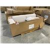 Image 2 : ROVE CONCEPTS DESIGNER PORTER OYSTER WEAVE LEFT ARM 2 SEAT SECTIONAL SECTION *IN BOX*