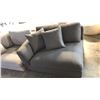 Image 2 : ROVE CONCEPTS DARK GREY 48"W CHAISE LOUNGE CHAIR