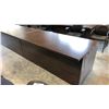 Image 2 : DARK WOOD 72" X 36" SINGLE PEDESTAL EXECUTIVE DESK