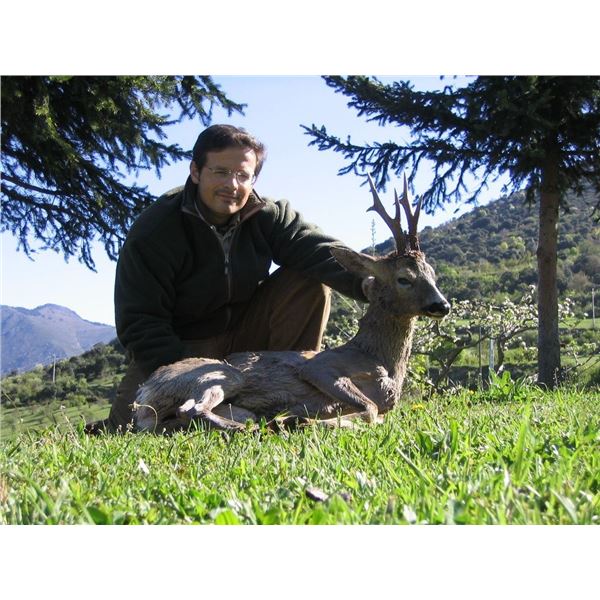 HUNT TRIP SPAIN - 4 Day Roe Deer Hunt for 1 Hunter & 1 Observer in Catalonia