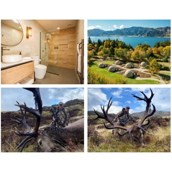 New Zealand Silver Medallion Red Stag with Glen Dene Outfitters