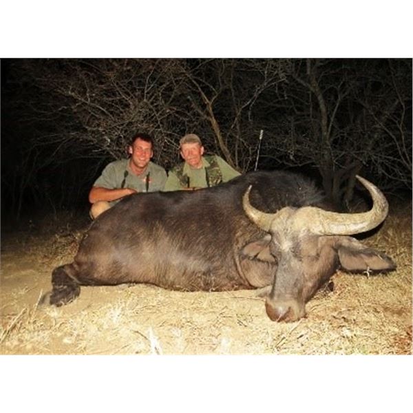 10-Day South African Cape Buffalo Cow Safari for One Hunter and One Observer
