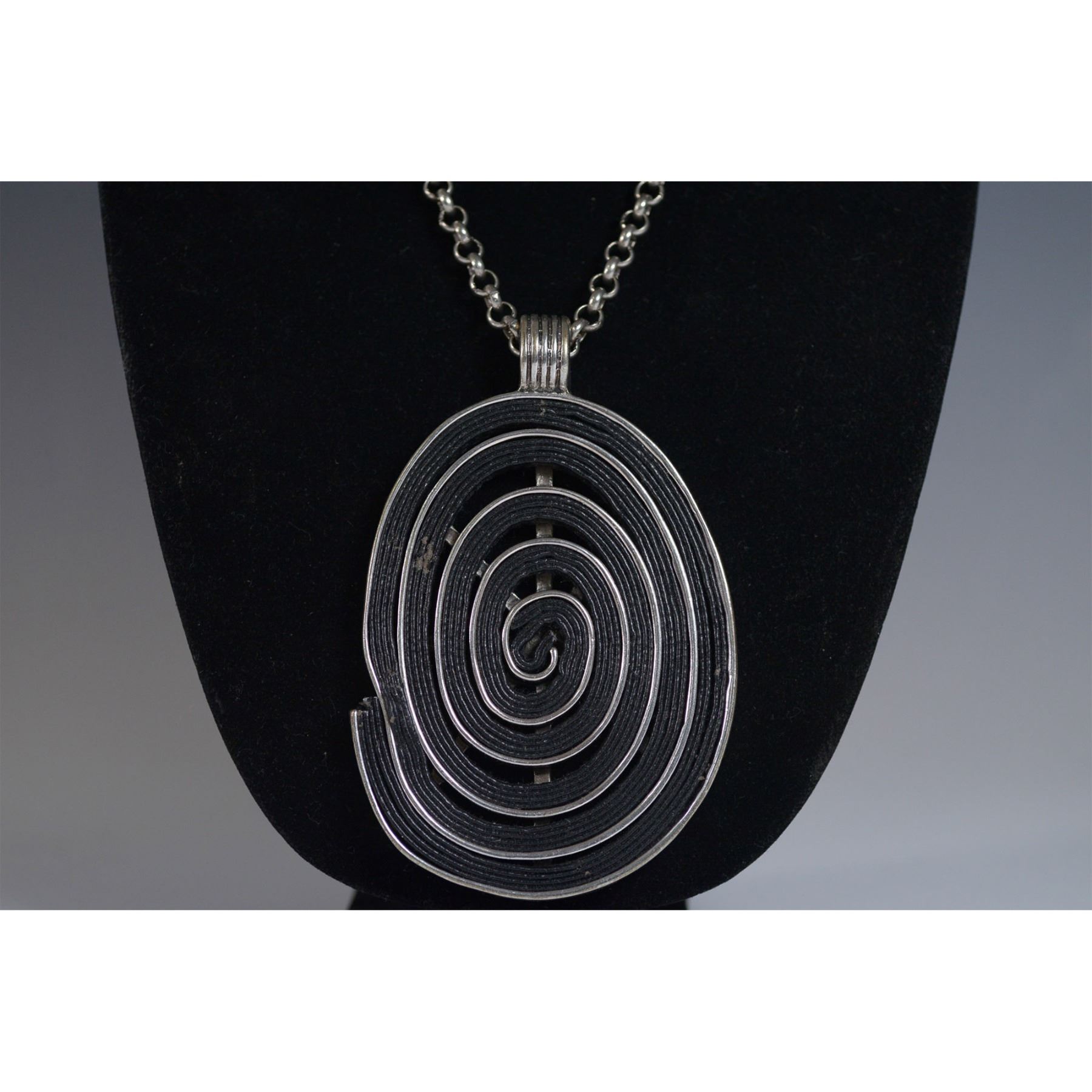 Alisha D Big Multicolor Pendant Statement Necklace Adjustable Cord