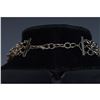 Image 4 : Multi-Strand Silver Chain Necklace with Turquoise Pendant