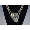 Image 1 : Silver and Multi-Color Gemstone Necklace