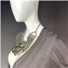 Image 3 : Rebel Chic Silver Tone Necklace with Python and Chain Design