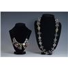 Image 1 : 2pc Contemporary Statement Necklaces