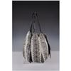 Image 1 : Exotic-Inspired Drawstring Tote Bag, Python Print Design