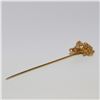 Image 3 : 14K Gold Pin with Diamonds
