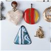 Image 4 : Assorted Artisan and Vintage Pendants, Mixed Materials
