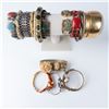 Image 1 : 17pc Assorted Vintage Bracelets and Bangles Lot