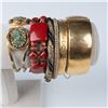 Image 3 : 17pc Assorted Vintage Bracelets and Bangles Lot