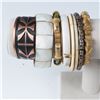 Image 2 : 17pc Vintage Bangle Bracelets Collection