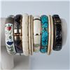 Image 3 : 17pc Vintage Bangle Bracelets Collection
