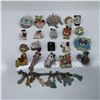 Image 1 : 21pc Disney Pins and Charm Bracelet Lot
