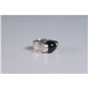 Image 1 : Sterling Silver and Onyx Ring, Signed Silver Street