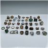 Image 1 : 43pc Vintage Rings, Mixed Styles and Sizes 6-9
