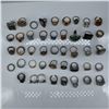Image 3 : 43pc Vintage Rings, Mixed Styles and Sizes 6-9