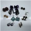 Image 1 : 9 Pairs of Assorted Hook and Post Earrings