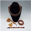Image 1 : 5pc Baltic and Butterscotch Amber Jewelry Assortment