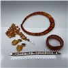 Image 2 : 5pc Baltic and Butterscotch Amber Jewelry Assortment