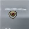 Image 1 : Judith Leiber Enamel Heart Money Clip